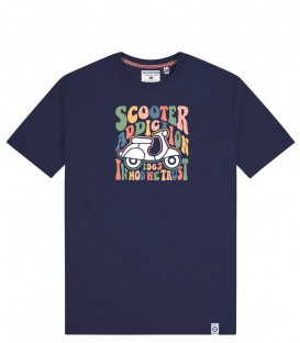 Camiseta Scooter FRAME MARINO