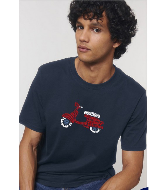 Camiseta Scooter MOTOTEX MARINO