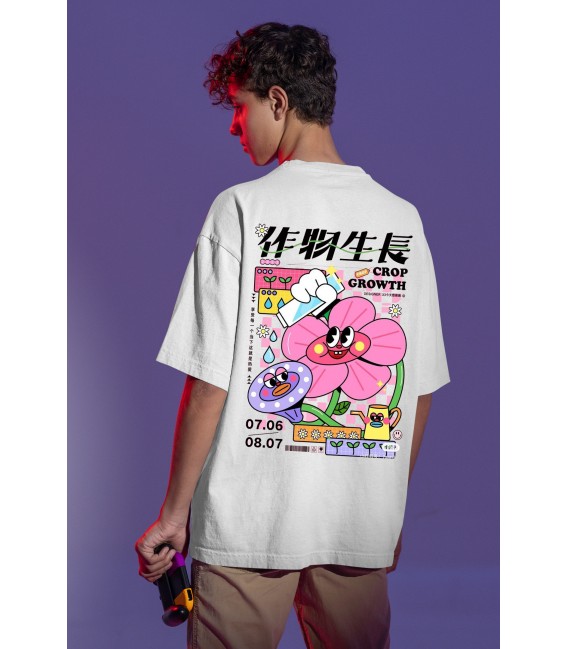 CAMISETA OVERSIZE NI FLOWER