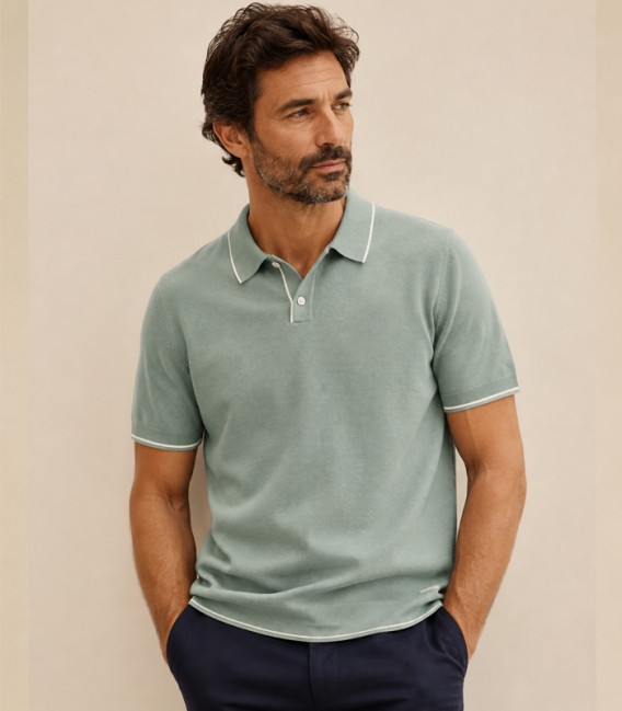 MARSALA KNIT POLO