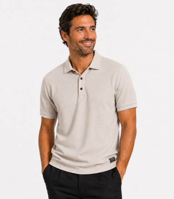 SAN PIETRO WAFFLE POLO