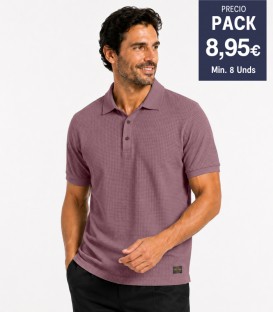 SAN PIETRO WAFFLE POLO