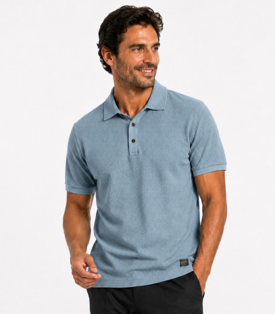 SAN PIETRO WAFFLE POLO