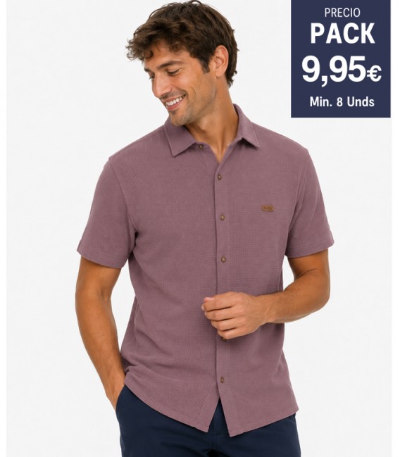 PROCIDA WAFFLE SHIRT