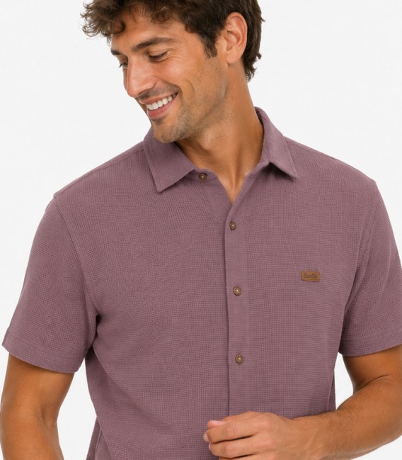 PROCIDA WAFFLE SHIRT
