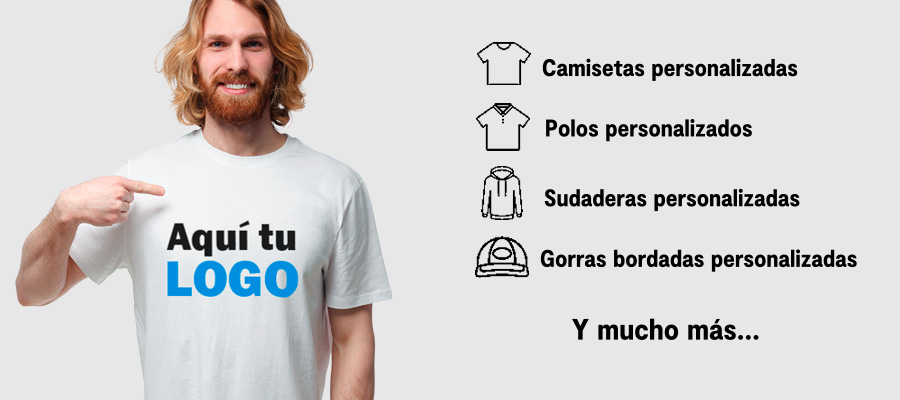 Personalizacion camisetas mayorista
